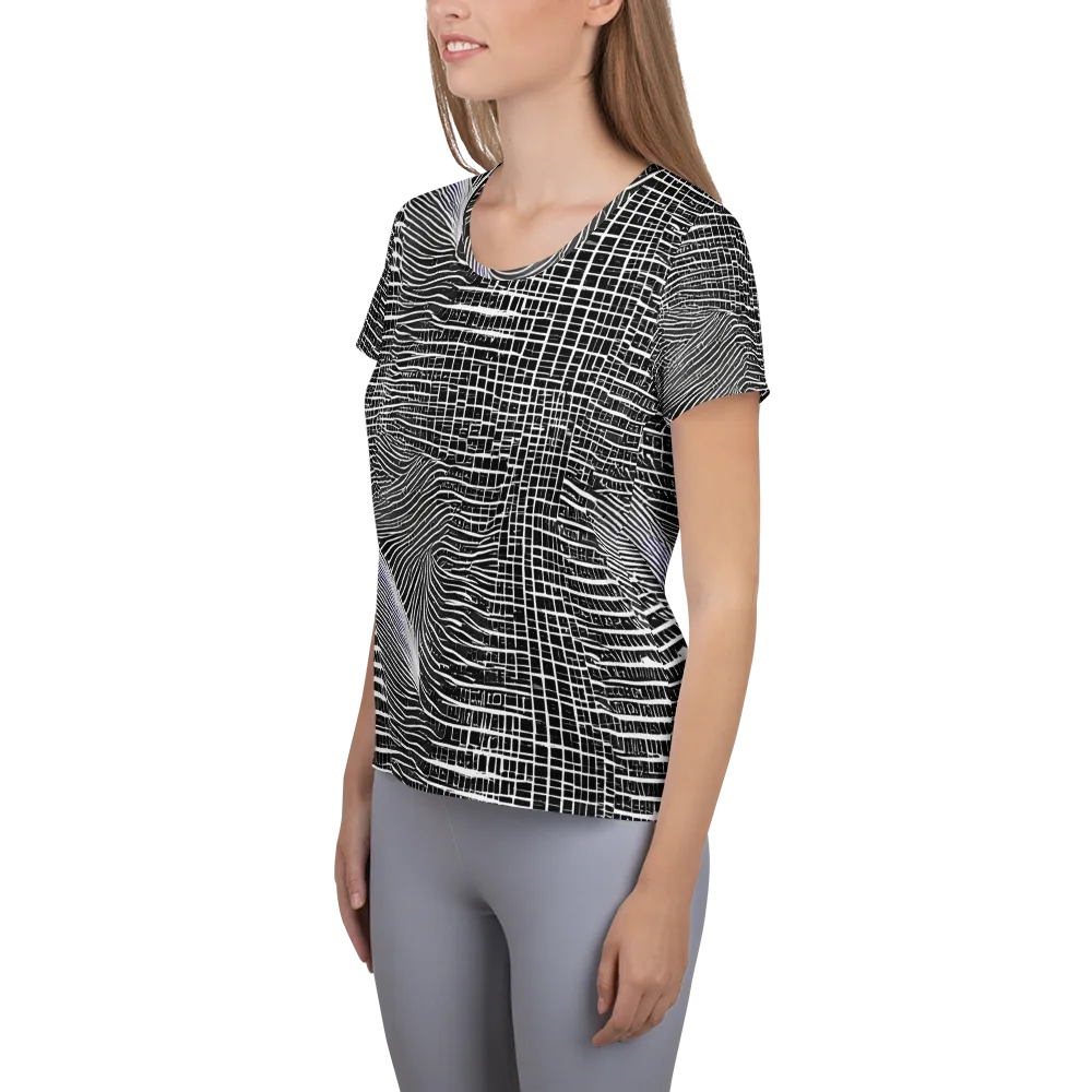 Urban Pulse on Women's Athletic T-Shirt — Left