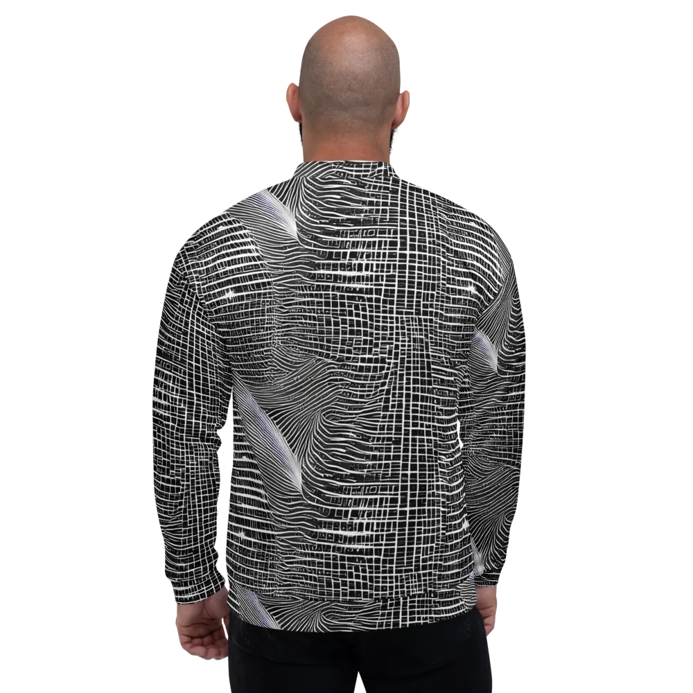 Urban Pulse on Bomber Jacket — Back