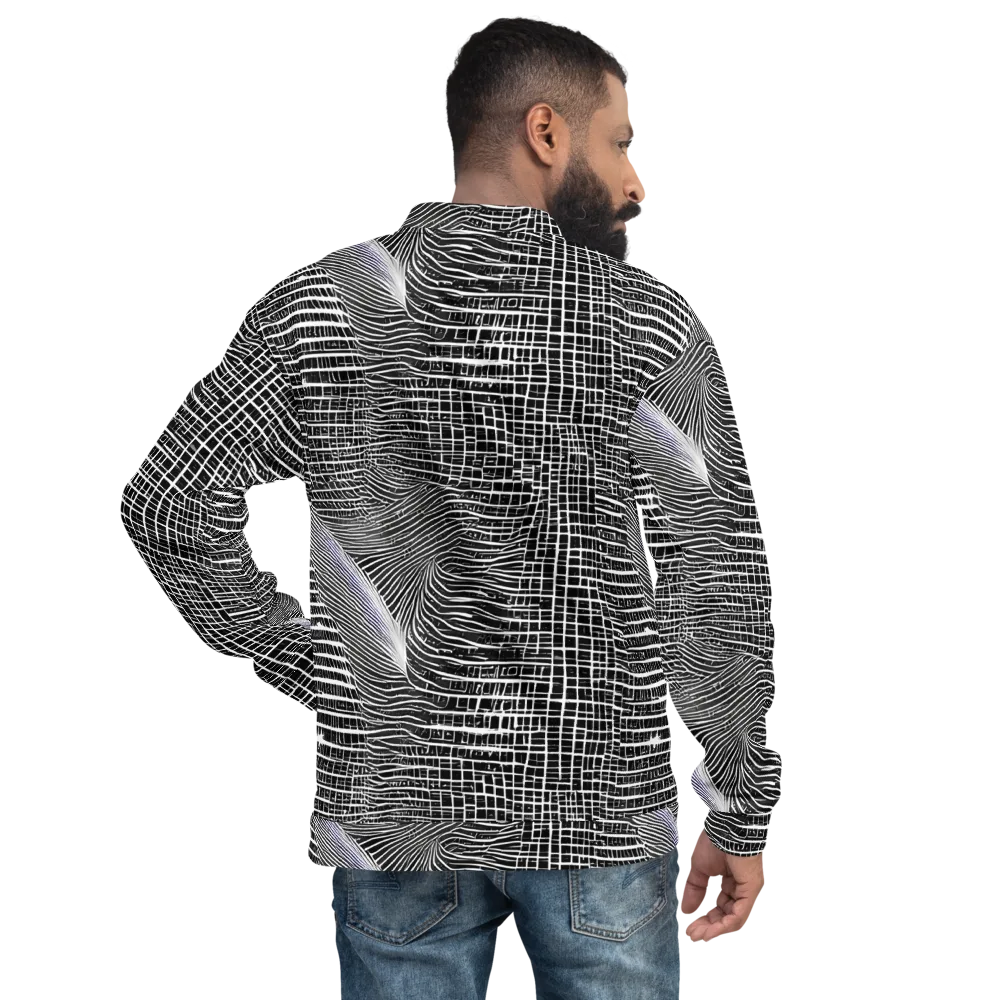Urban Pulse on Bomber Jacket — Back