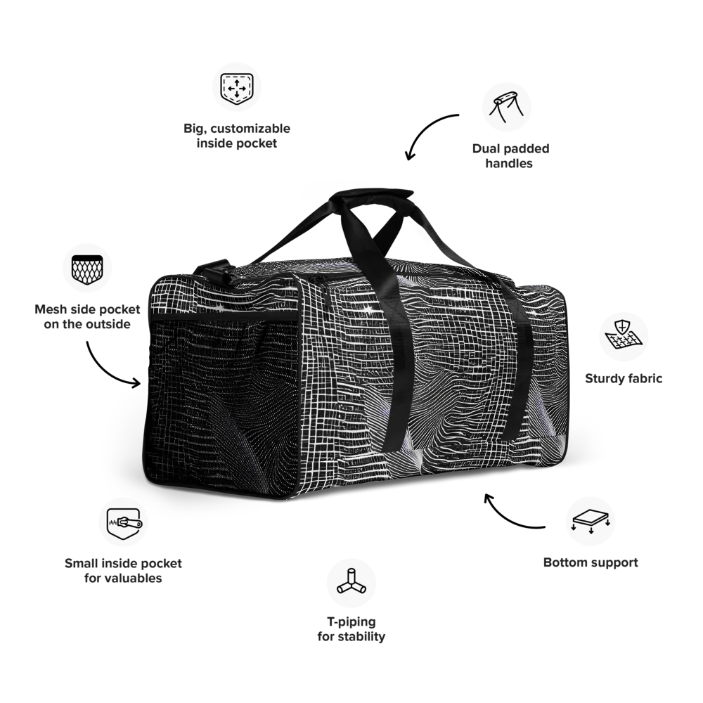 Urban Pulse on Duffle Bag — Right Front