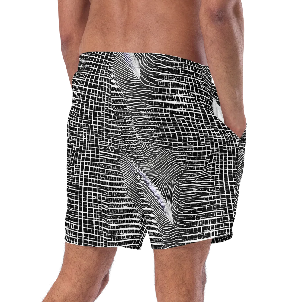 Urban Pulse on Swim Trunks — Right Back