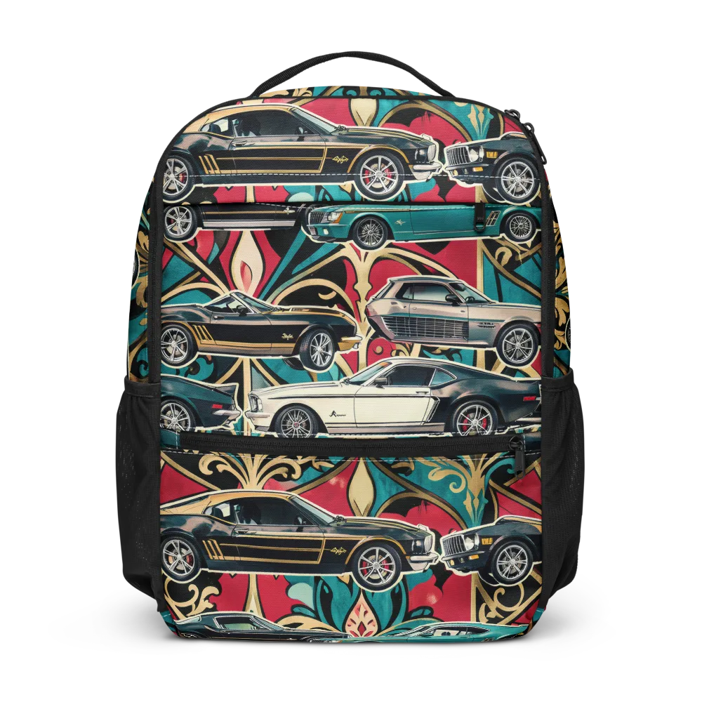 Chrome Deco Rally on Utility Backpack — Front
