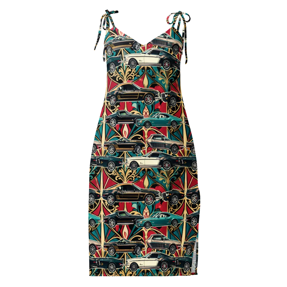 Chrome Deco Rally on Slip Dress — Front