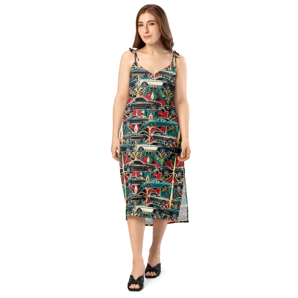 Chrome Deco Rally on Slip Dress — Front