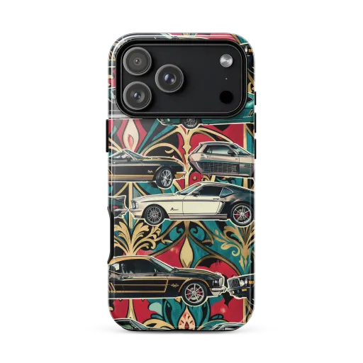 Chrome Deco Rally on a Tough Case for iPhone®