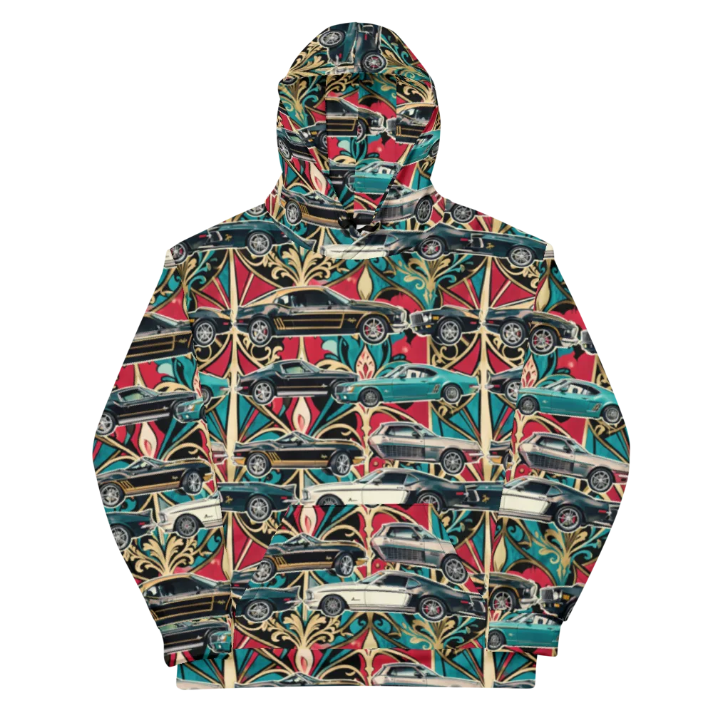 Chrome Deco Rally on Cotton Hoodie — Front