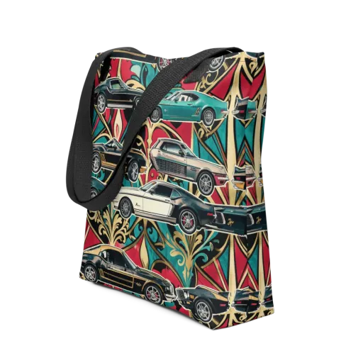Chrome Deco Rally on a Tote Bag