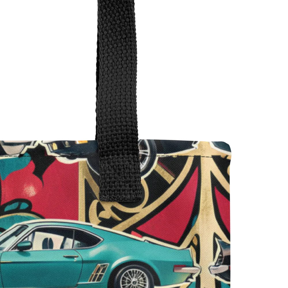 Chrome Deco Rally on Tote Bag — Product details