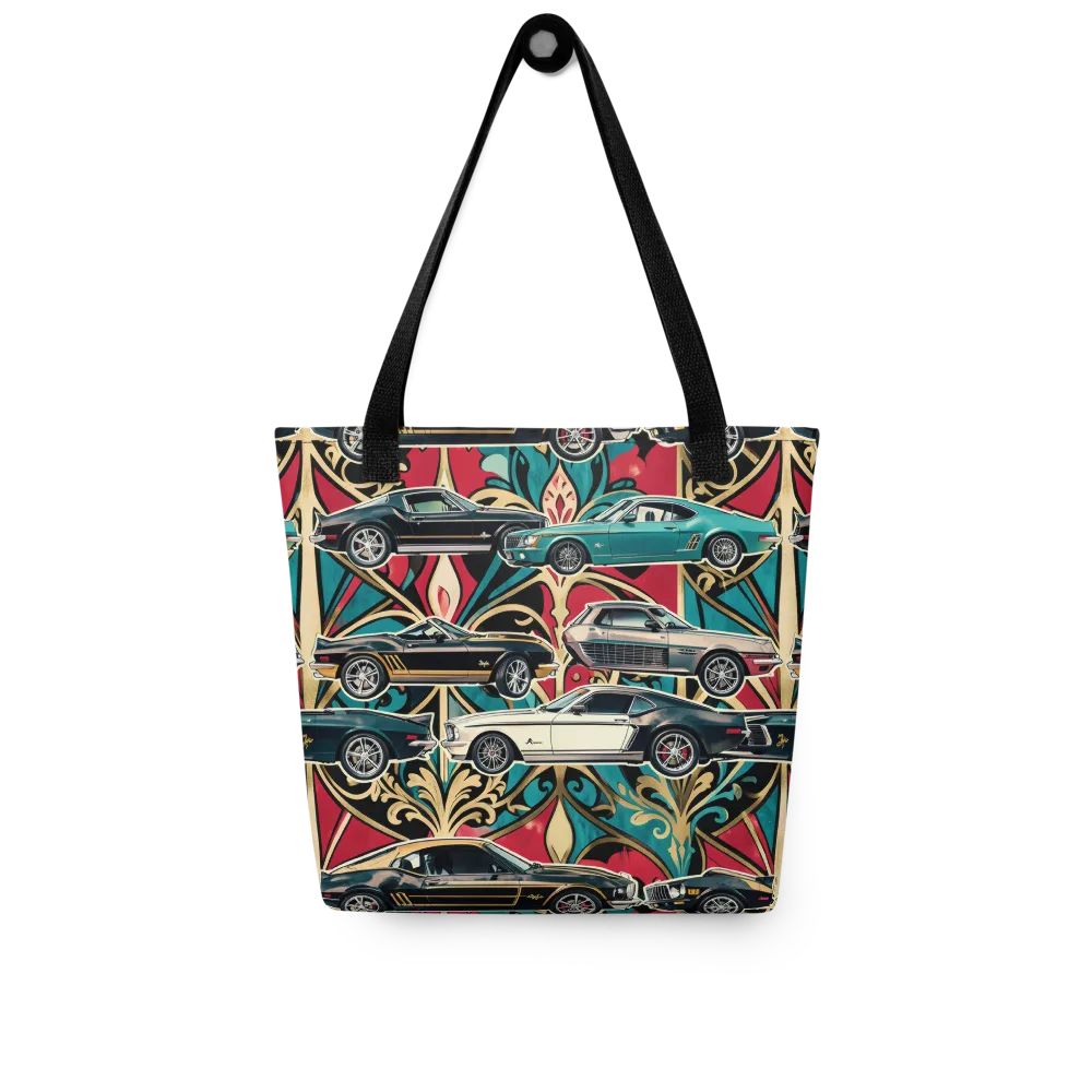 Chrome Deco Rally on Tote Bag — Front