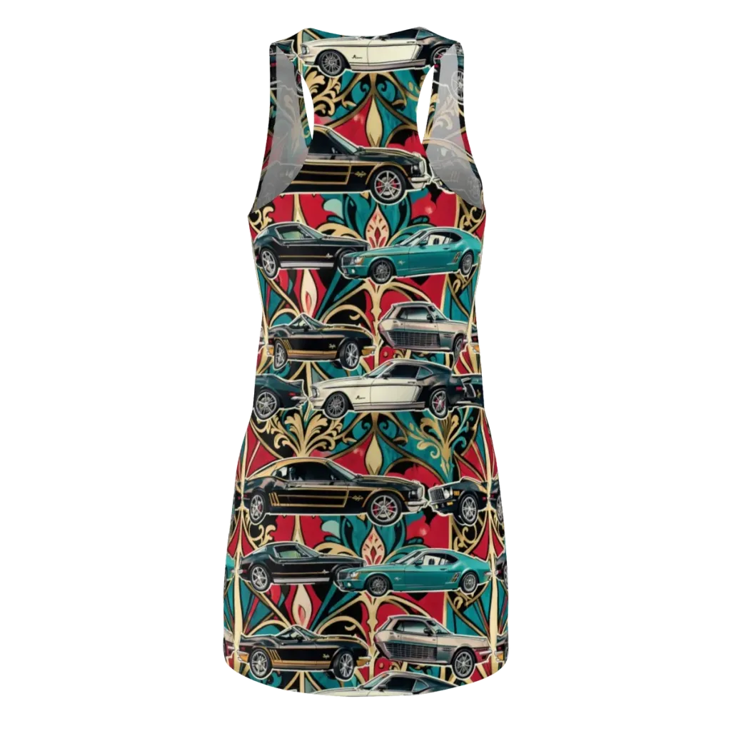 Chrome Deco Rally on Racerback Dress — Back