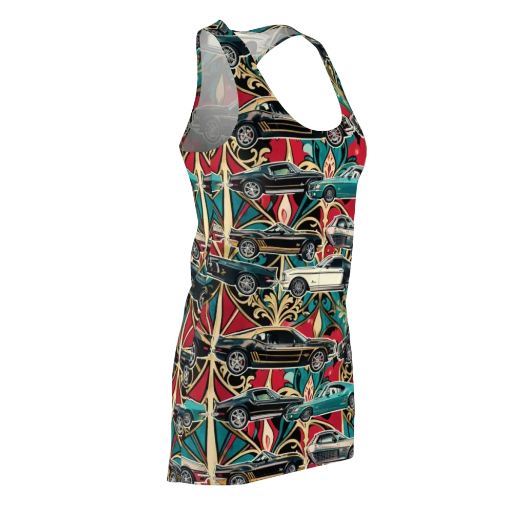 Chrome Deco Rally on Racerback Dress — Front Side