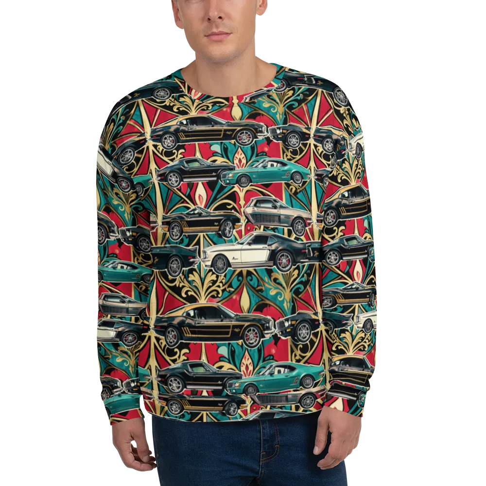 Chrome Deco Rally on Sweatshirt — Front