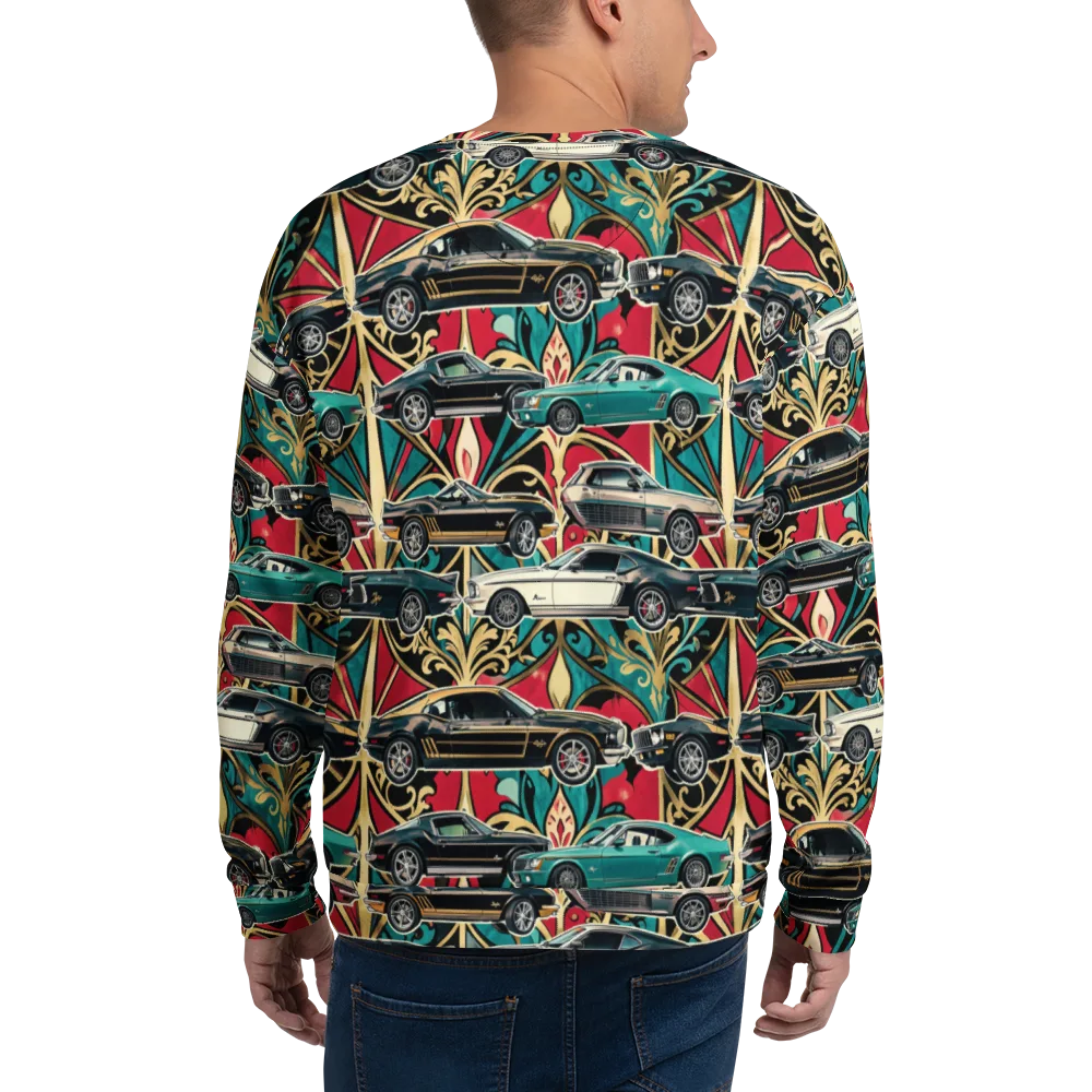Chrome Deco Rally on Sweatshirt — Back
