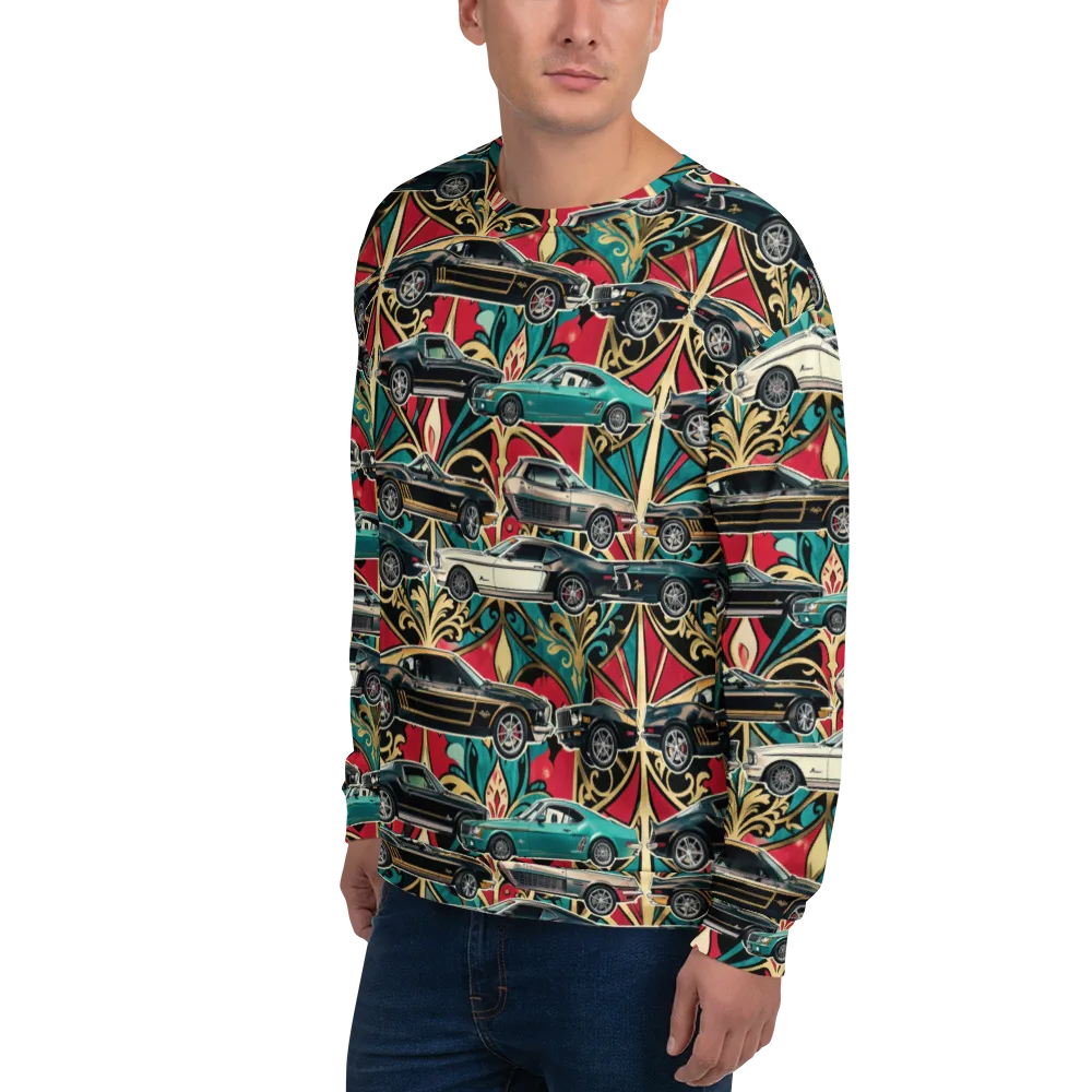 Chrome Deco Rally on Sweatshirt — Left Front