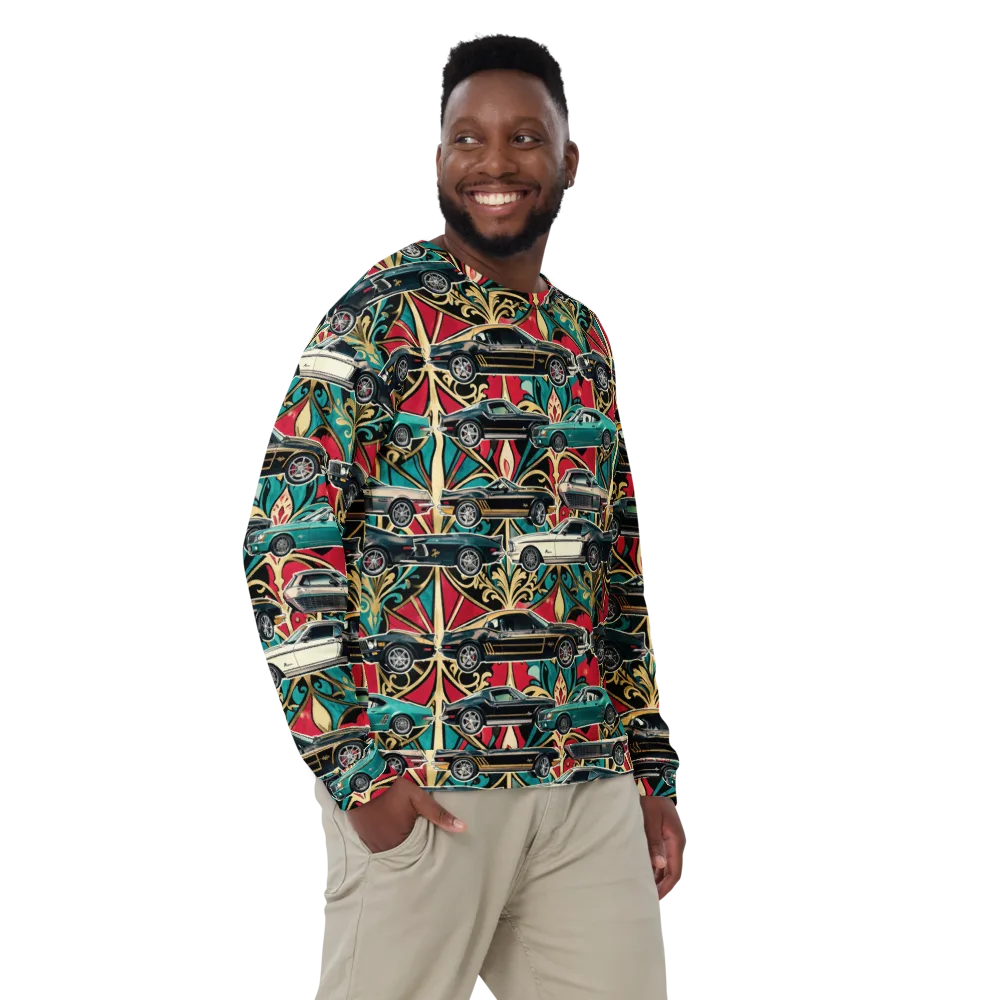 Chrome Deco Rally on Sweatshirt — Front