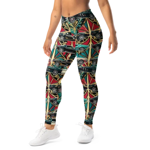 Chrome Deco Rally on a Leggings