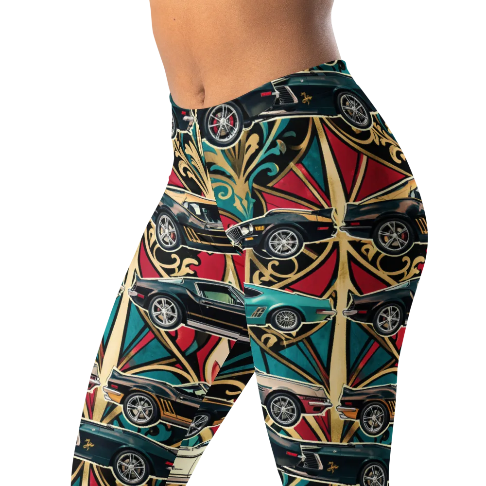 Chrome Deco Rally on Leggings — Left Front