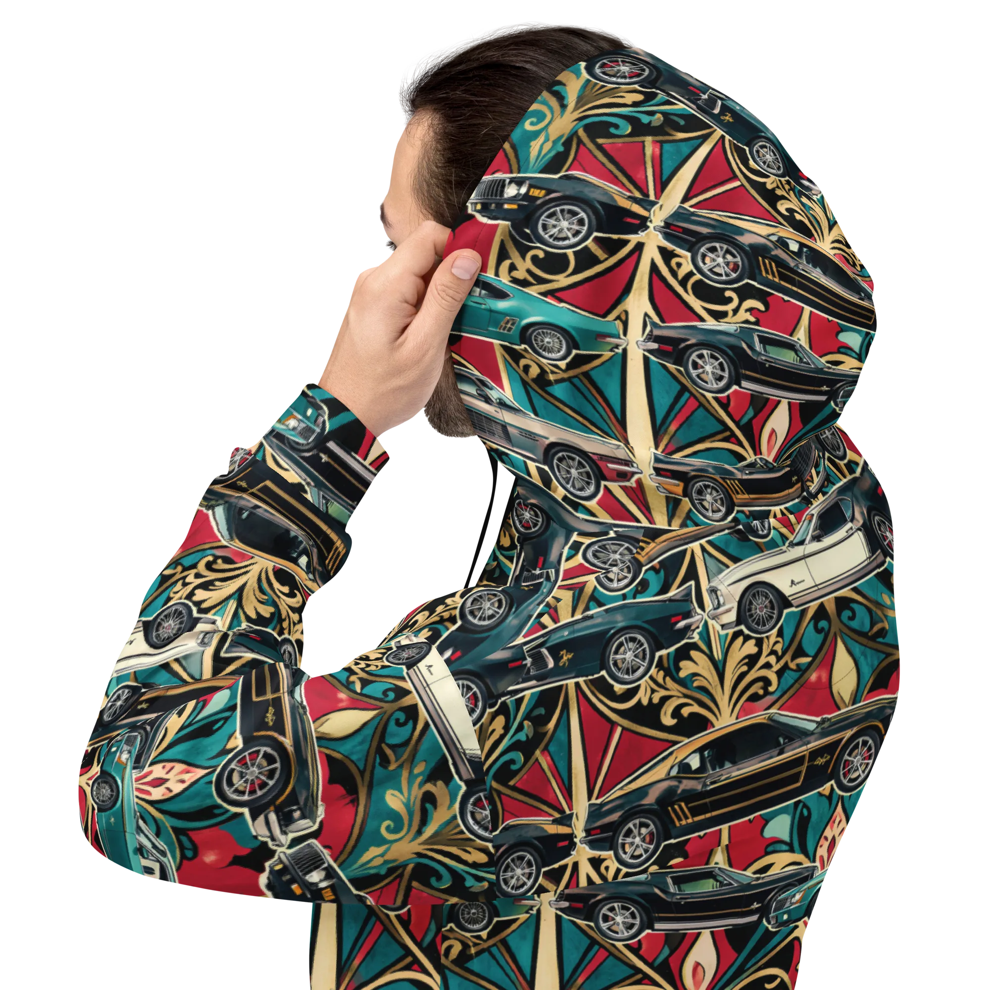 Chrome Deco Rally on Hoodie — Back