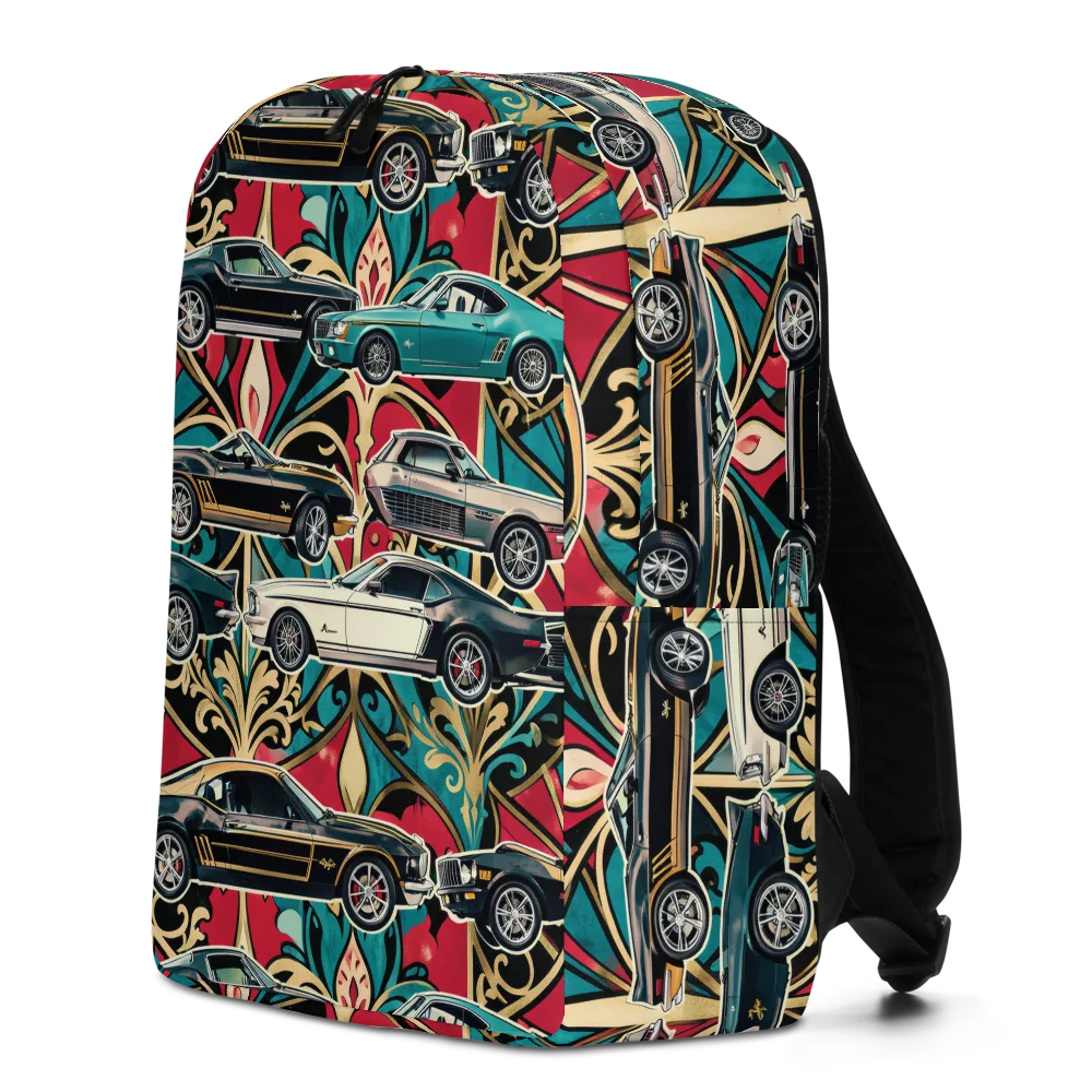 Chrome Deco Rally on Minimalist Backpack — Left