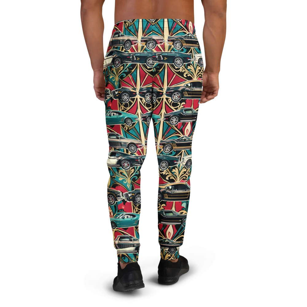 Chrome Deco Rally on Men's Joggers — Back