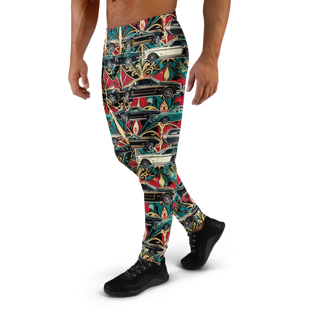 Chrome Deco Rally on Men's Joggers — Left