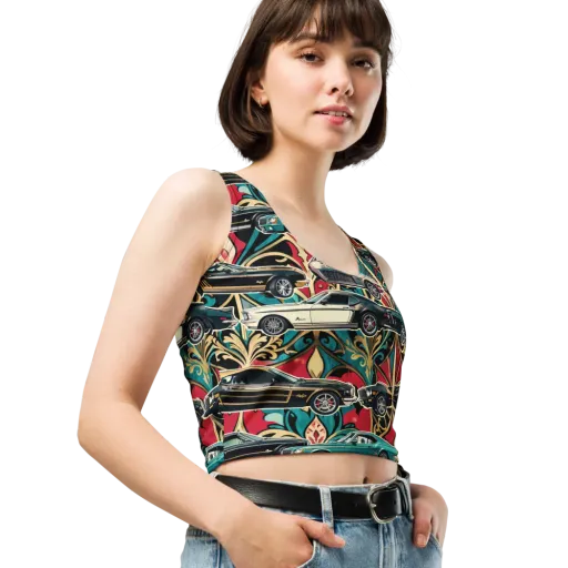 Chrome Deco Rally on a Crop Top
