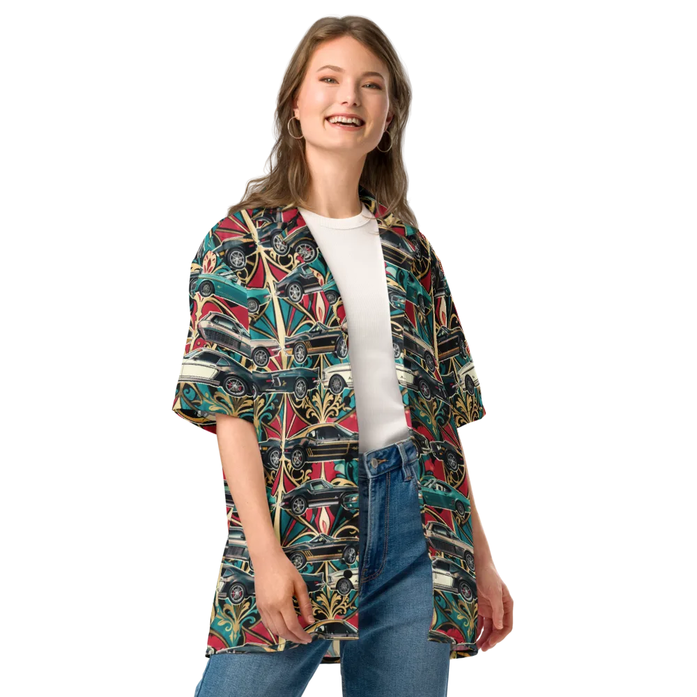 Chrome Deco Rally on Button Shirt — Front