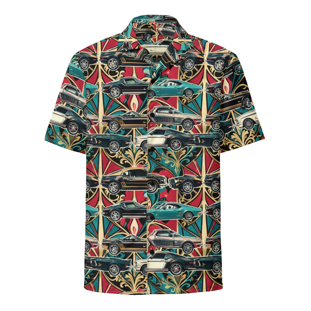Chrome Deco Rally on Button Shirt — Front
