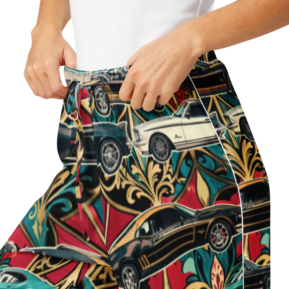 Chrome Deco Rally on Women's Pajama Pants — Product details