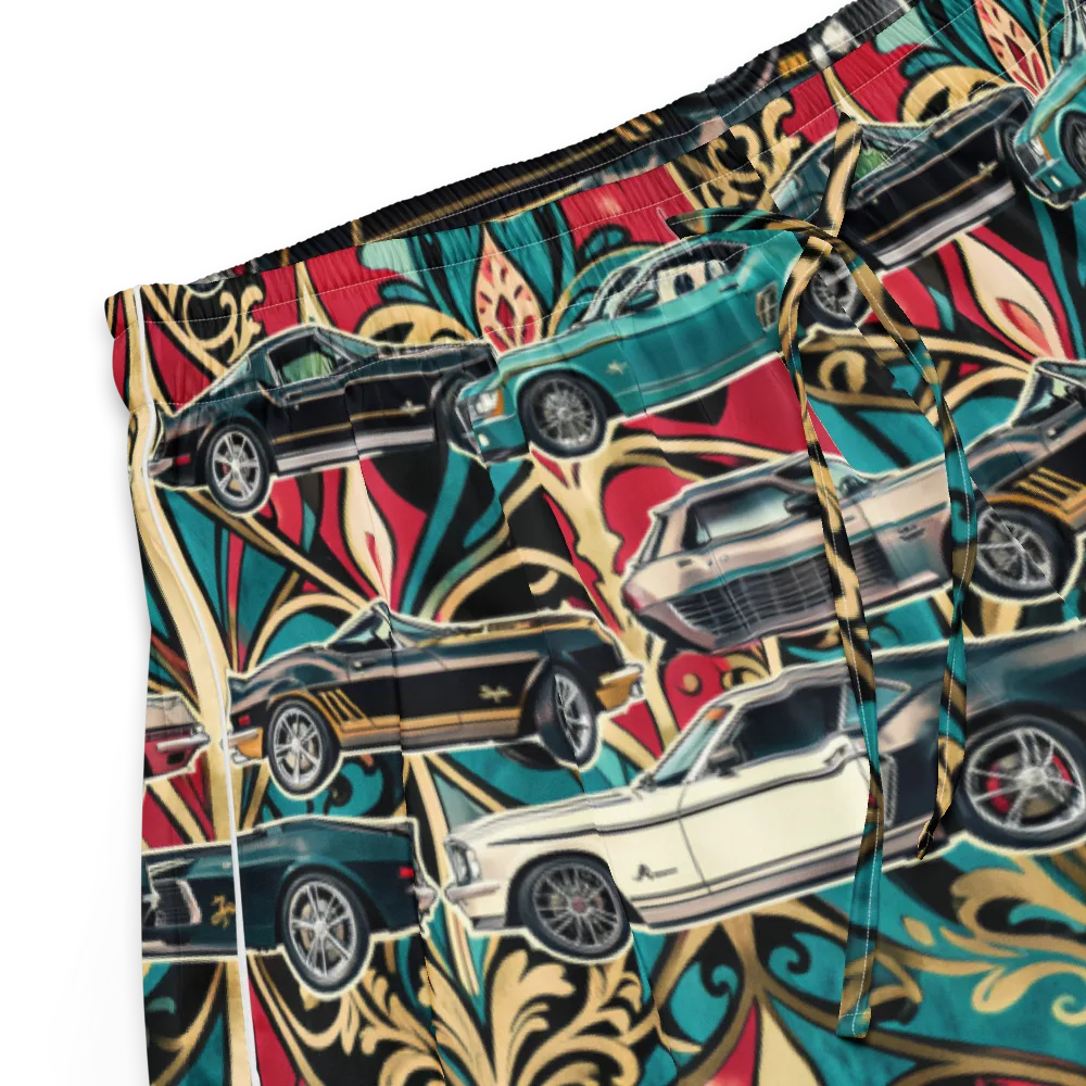 Chrome Deco Rally on Women's Pajama Shorts — Product details