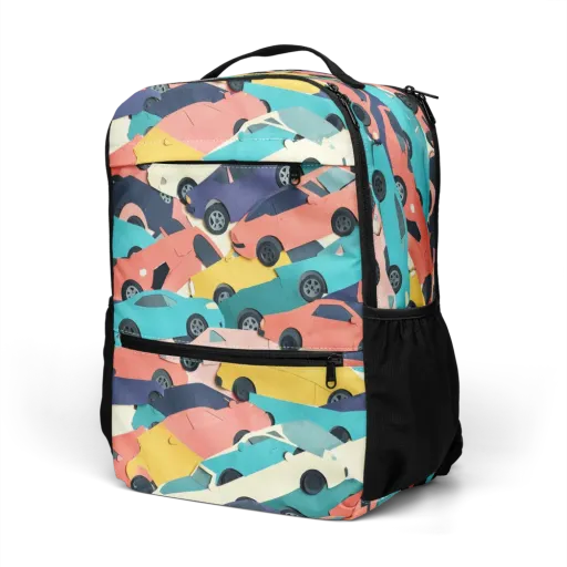 Traffic Jam Palette on a Utility Backpack
