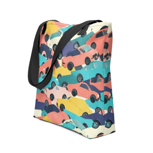 Traffic Jam Palette on a Tote Bag