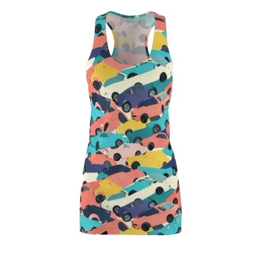 Traffic Jam Palette on a Racerback Dress