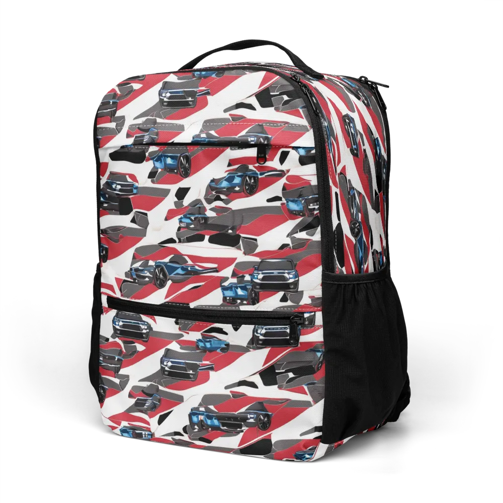 Velocity Camouflage on Utility Backpack — Left Front