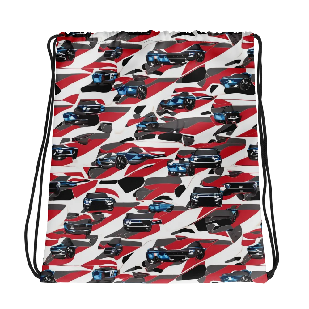 Velocity Camouflage on Drawstring Bag — Photo