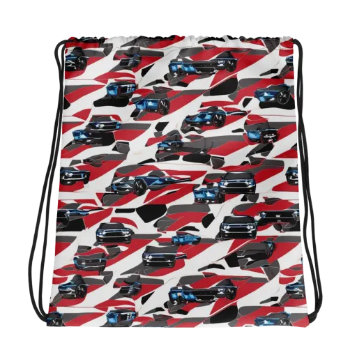 Velocity Camouflage on a Drawstring Bag