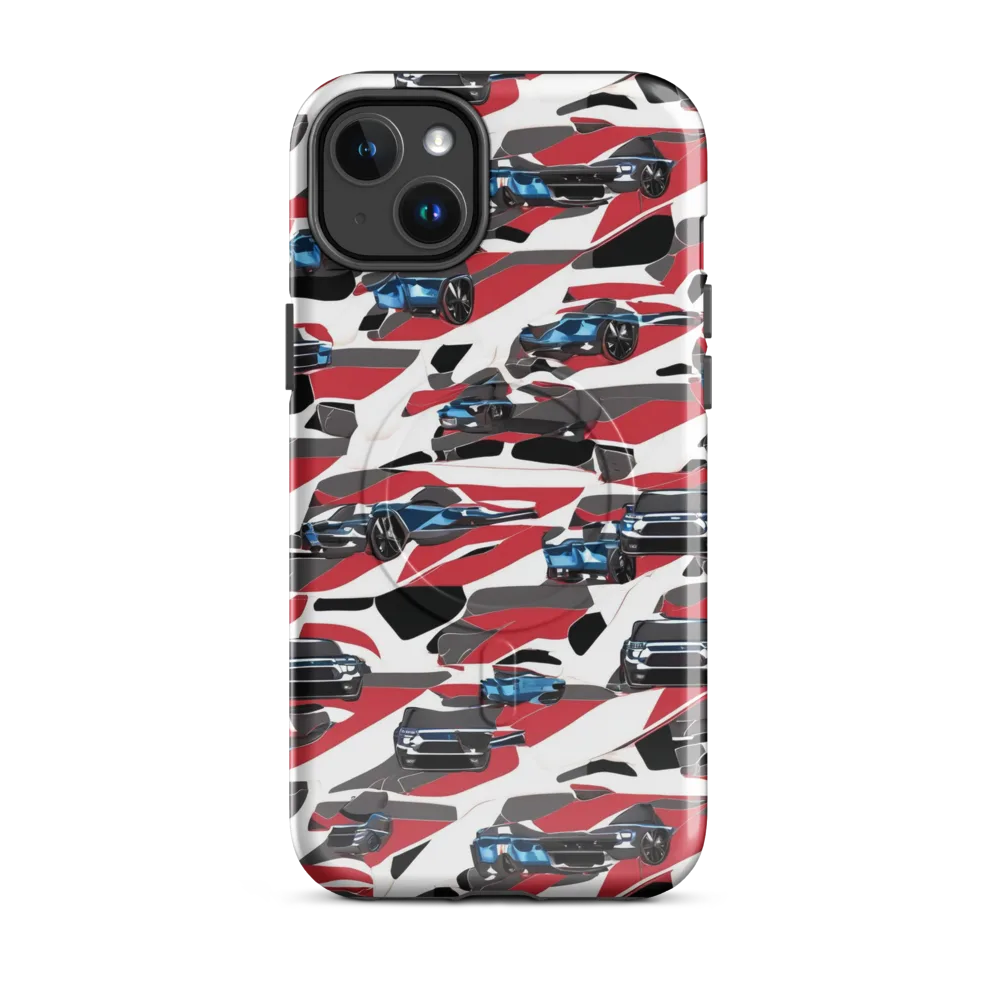 Velocity Camouflage on MagSafe Tough Case for iPhone® — Front