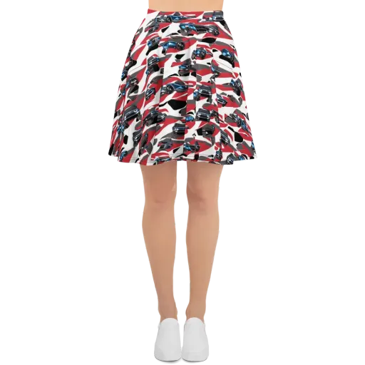 Velocity Camouflage on a Skater Skirt