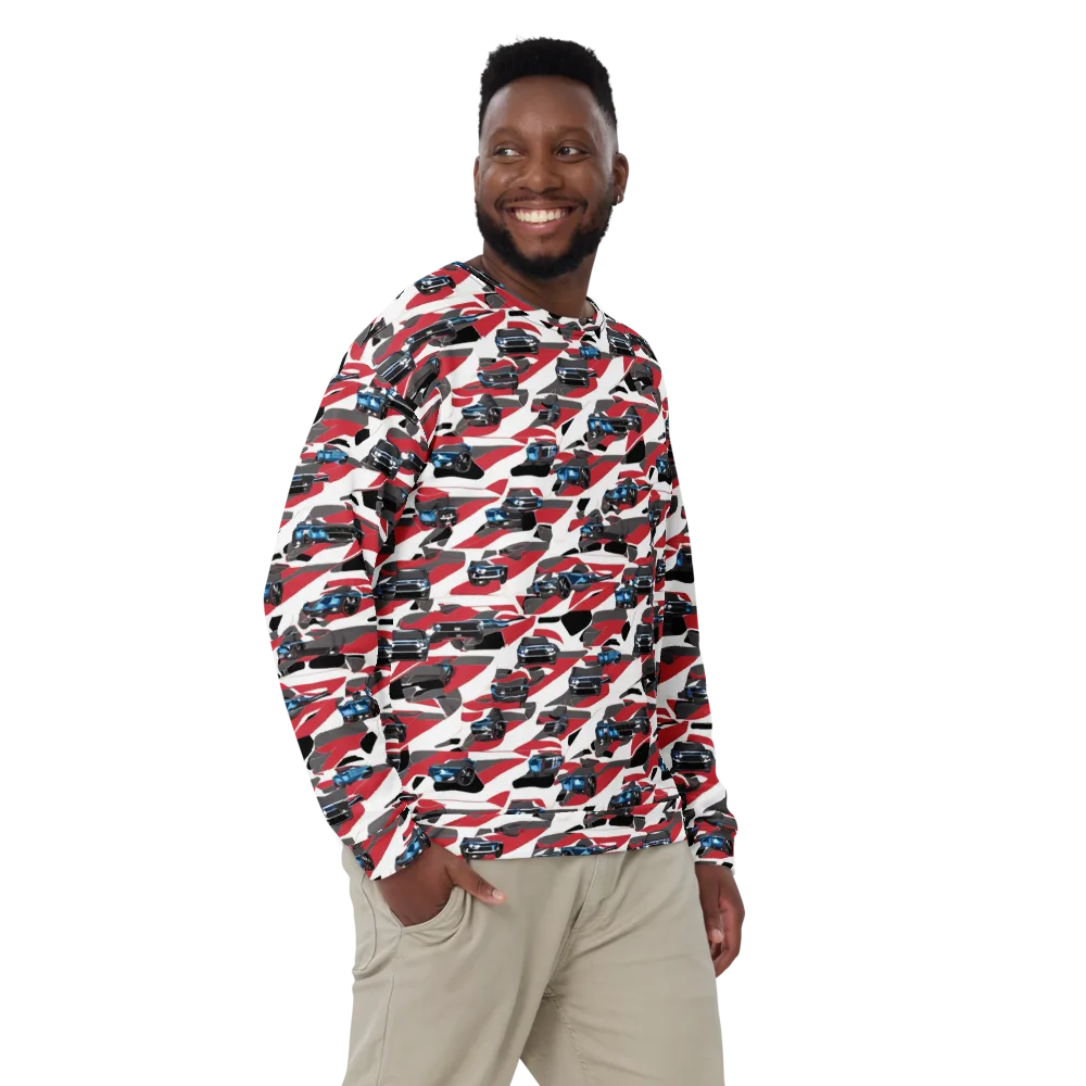 Velocity Camouflage on Sweatshirt — Front