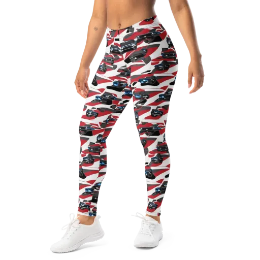 Velocity Camouflage on a Leggings