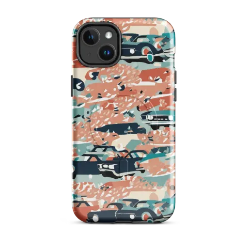 Coral Motorcade on a MagSafe Tough Case for iPhone®