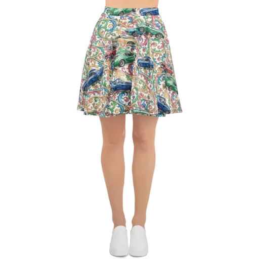 Rococo Roadster on a Skater Skirt