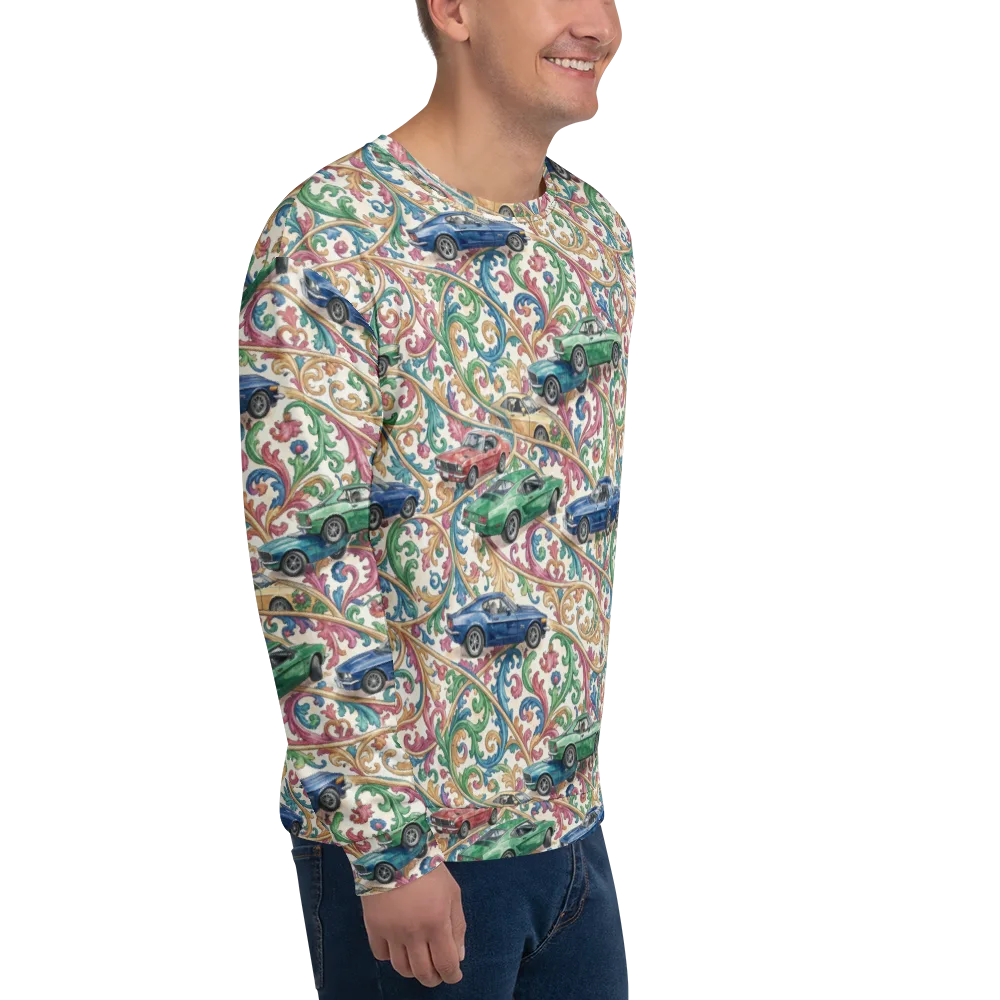 Rococo Roadster on Sweatshirt — Right Front