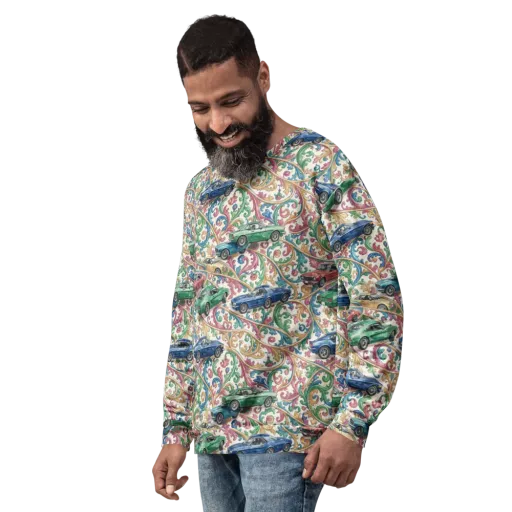 Rococo Roadster on a Sweatshirt