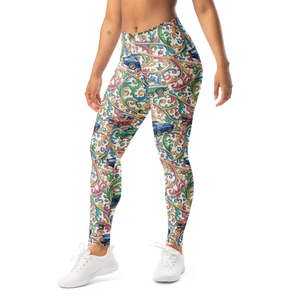 Rococo Roadster on Leggings — Left Front