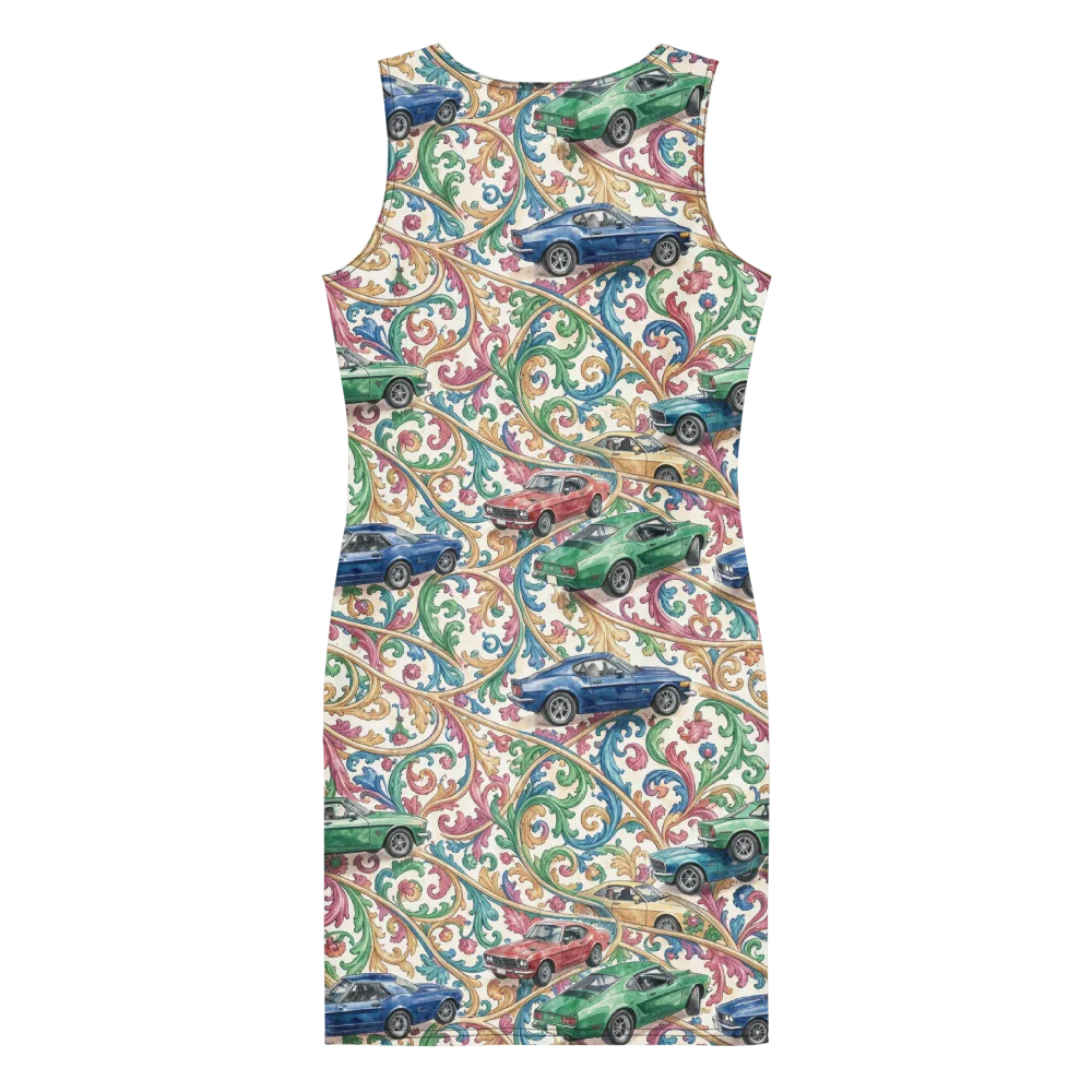 Rococo Roadster on Bodycon Dress — Back