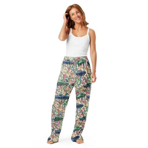 Rococo Roadster on a Women's Pajama Pants
