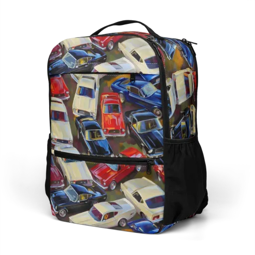 Vintage Velocity on a Utility Backpack