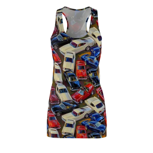 Vintage Velocity on a Racerback Dress