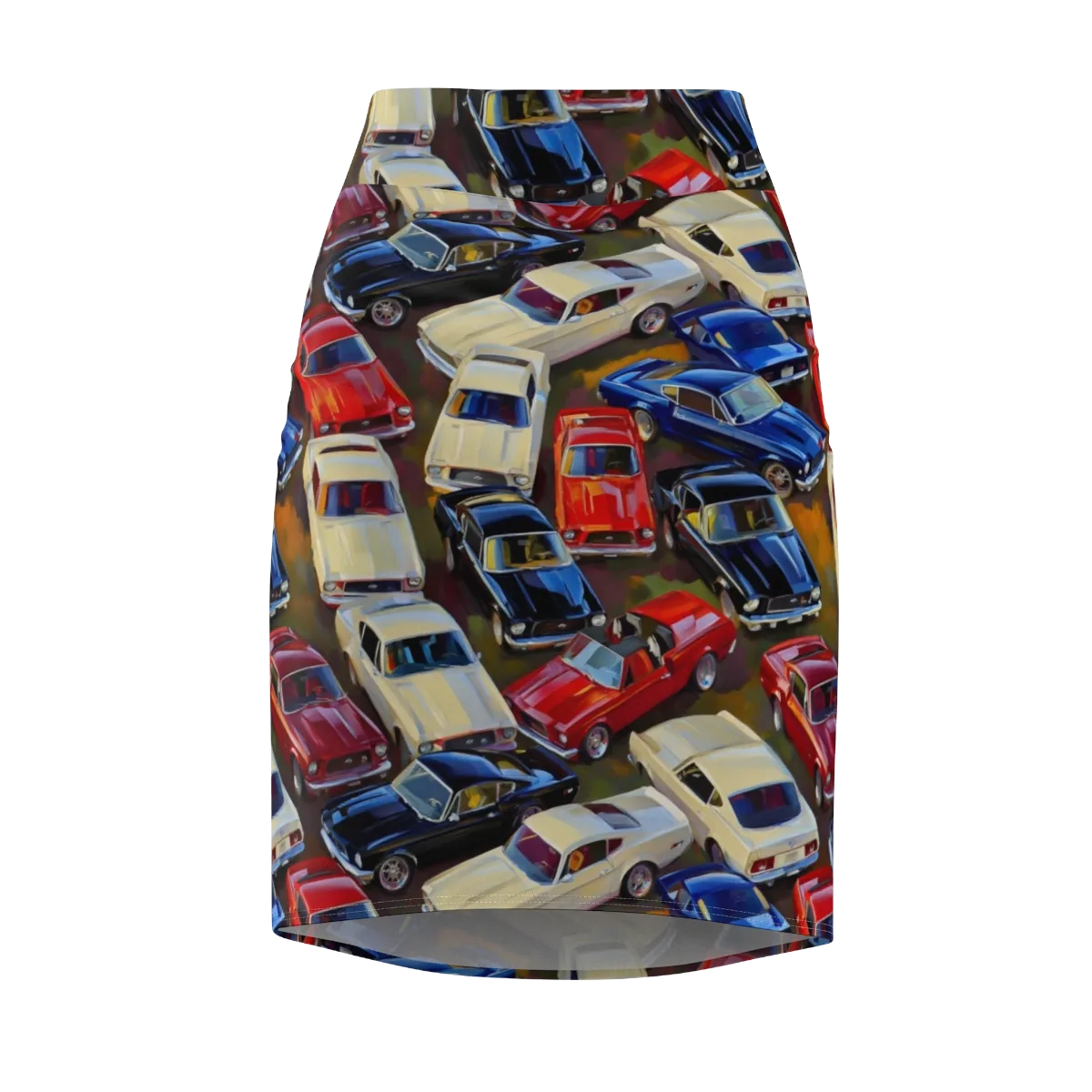 Vintage Velocity on Pencil Skirt — Front